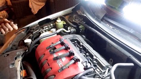 How to do a compression test and change spark plugs on lancer